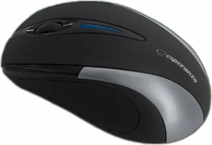 Maus optik SIRIUS EM102S, USB, me kabllo, zi/argjendtë
