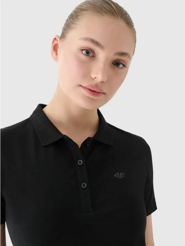 Maicë polo 4f femra, e zezë [Madhësia: S]