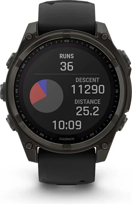 Smartwatch Garmin fenix 8, 51 mm, 32 GB, Titanium, i zi