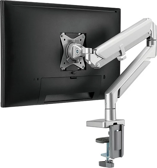 Mbajtës monitori LogiLink TIS, 17"-32", krah me sustë me gaz, max 9 kg, argjendtë