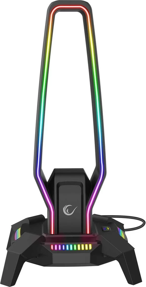 Stojak kufjesh Rampage RM-H27, RGB, USB, USB-C, i zi