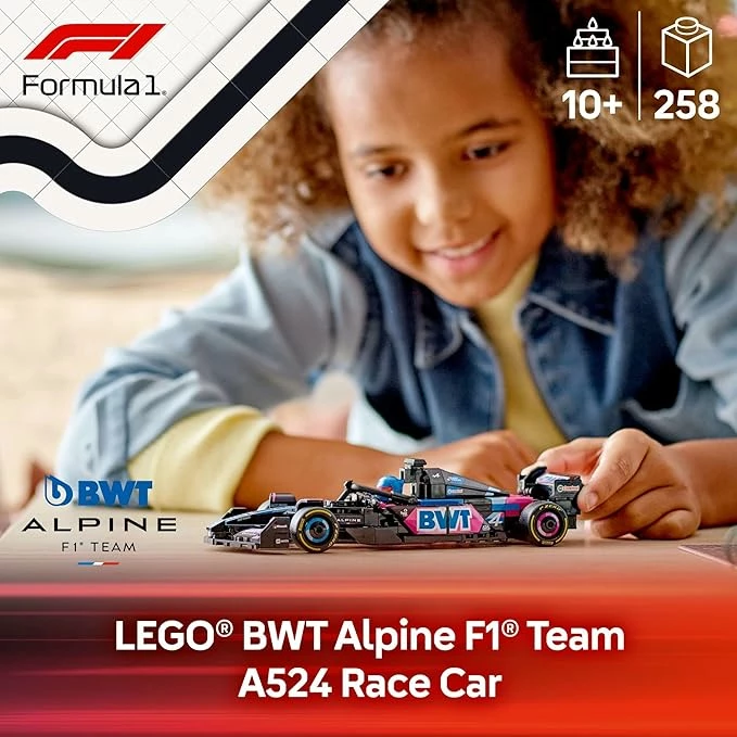 LEGO Speed BWT Alpine F1® Team A524 Race Car 77248