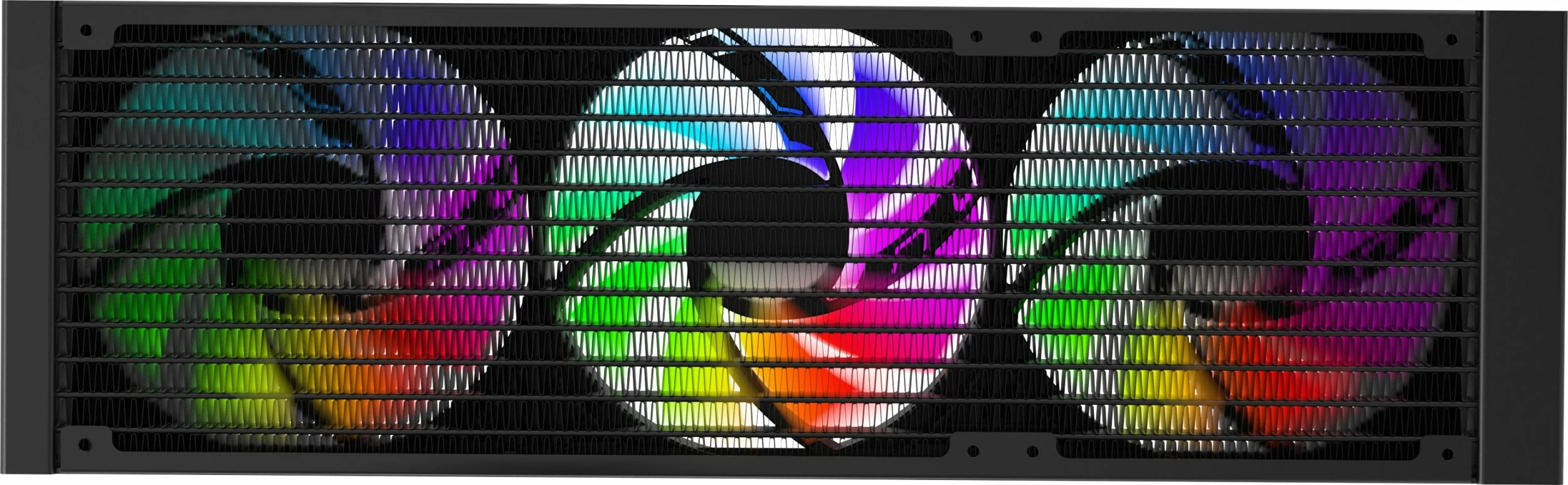 Ftohës me lëng AIO Redragon CCW-1017 360mm 3x120mm ARGB me ekran i zi