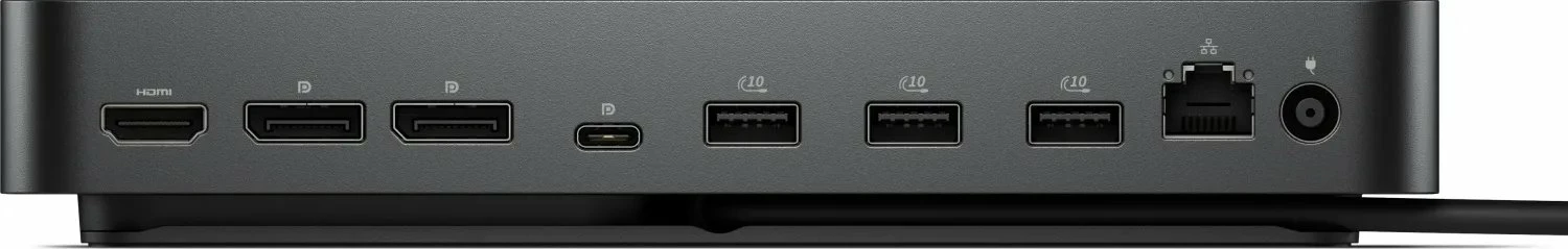 Stacion docking USB-C Dell Pro Dock WD25 (210-BRFQ), 100W Power Delivery, 2x DisplayPort, 1x HDMI, 4x USB-A, 2x USB-C, 2.5GbE, i zi