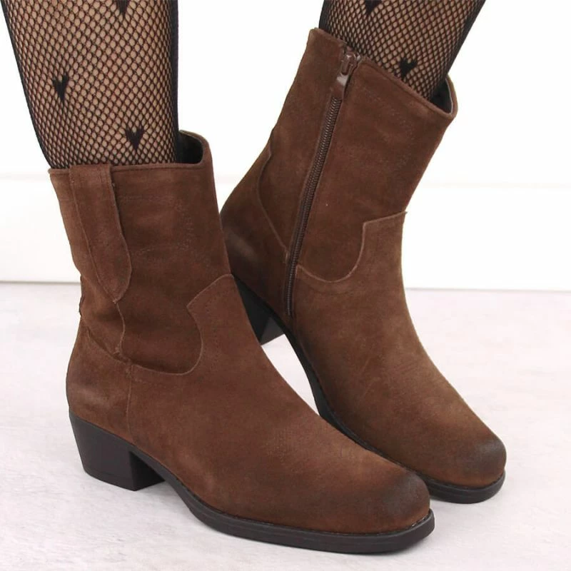Çizme femrash Sergio Leone BT284-S, kafe