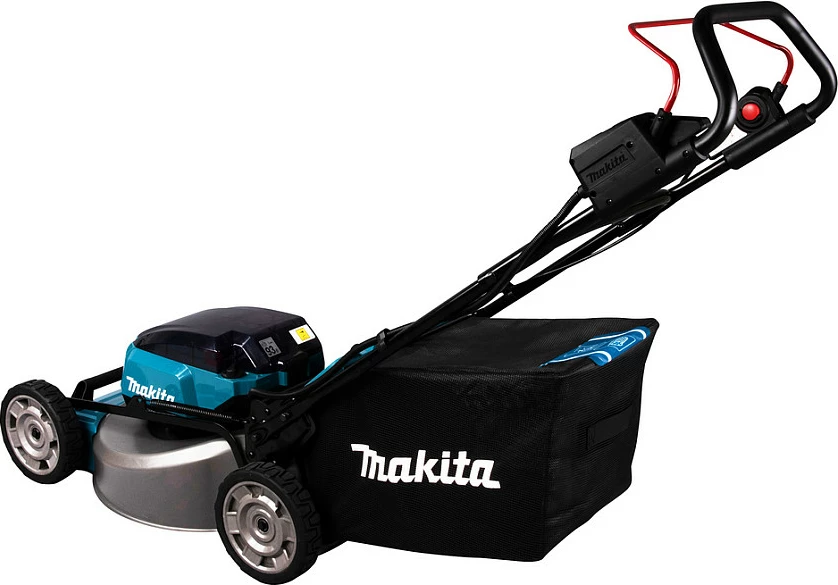 Kositëse bari me bateri Makita DLM530Z, 18V, 53 cm, 60 L, 4x4, Brushless, e zezë/blue