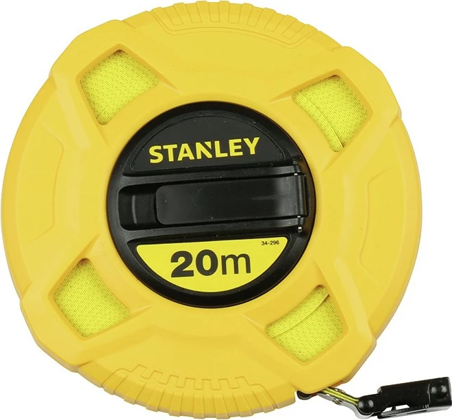 Shirit matës Stanley Fiberglas 20m, i verdhë/zi