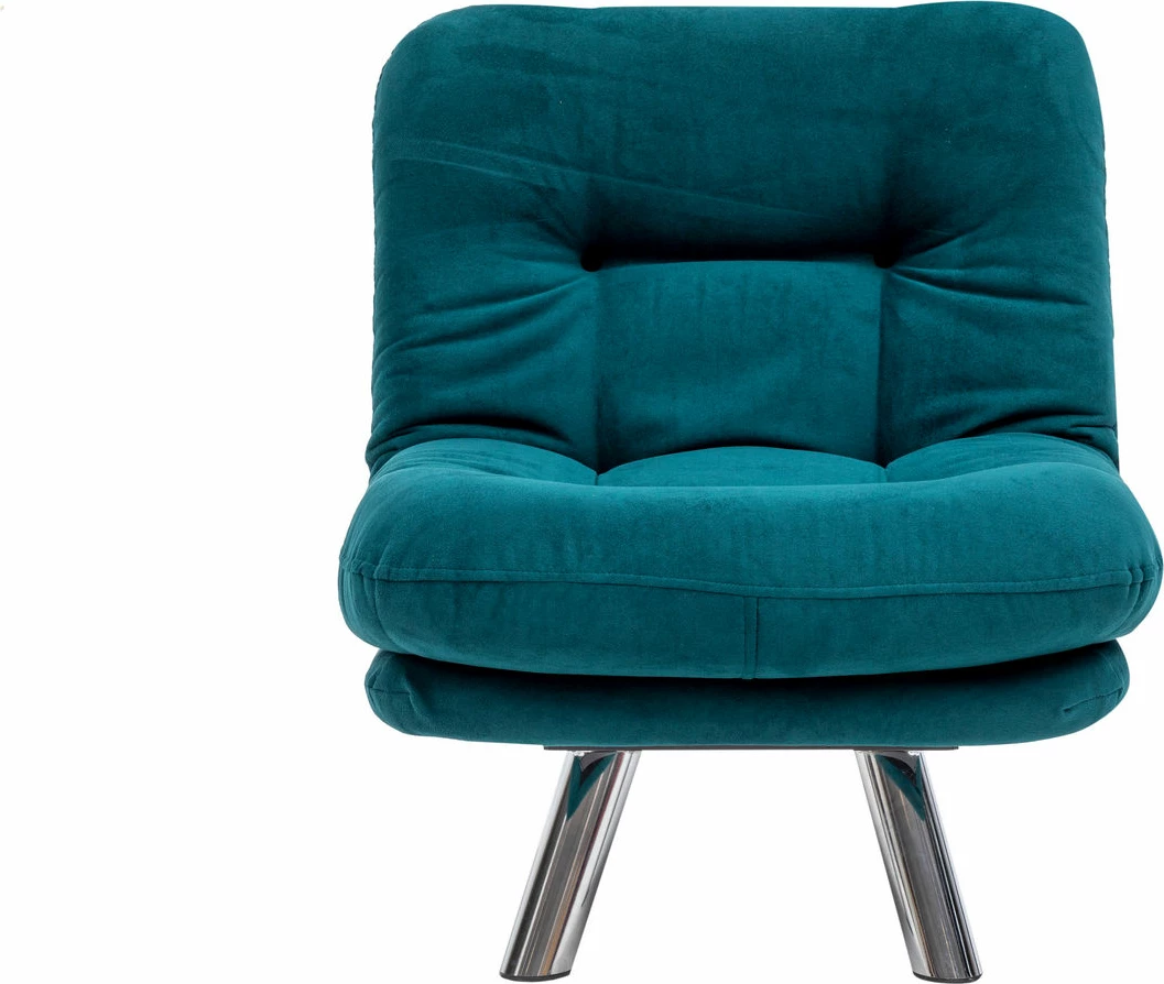 Krevat-karrige një vendës, Atelier del Sofa, Misa Small Solo, ngjyrë jeshile petrol