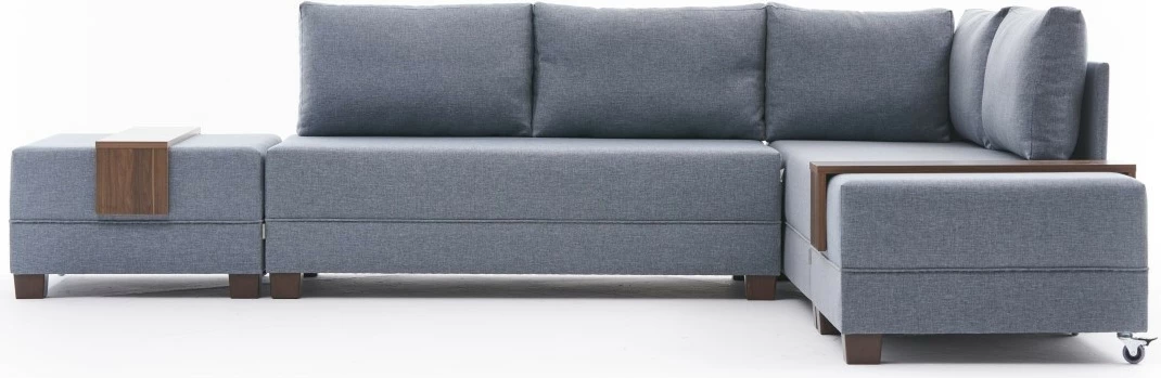 Kënd-sofë krevati Fly, ngjyrë kaltër, Atelier del Sofa