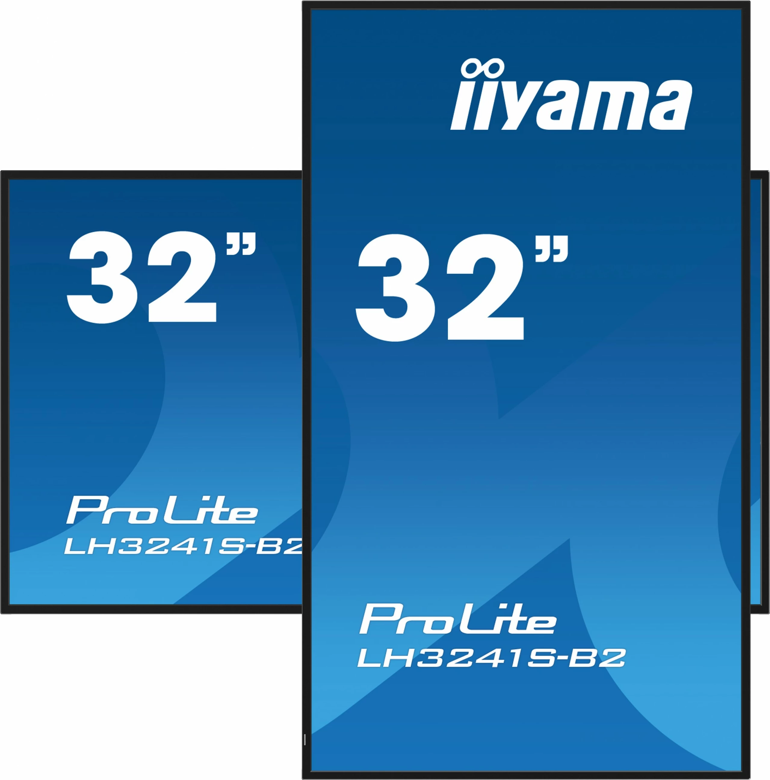 Monitor iiyama LH3241S-B2, 31.5", LED, Full HD, kiosk dizajn, e zezë
