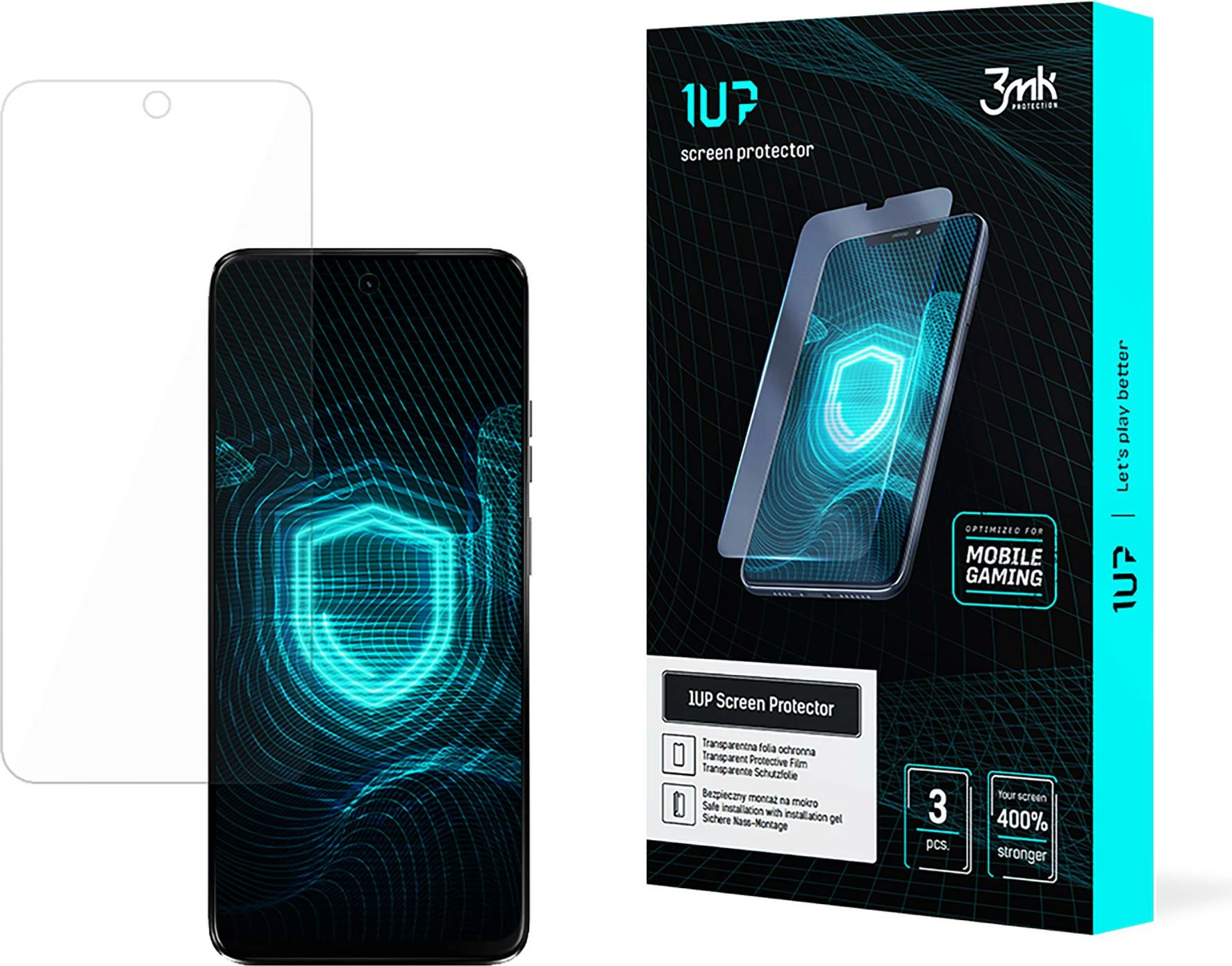 Mbrojtës ekrani 3mk 1UP për Motorola Moto G45 5G, gaming