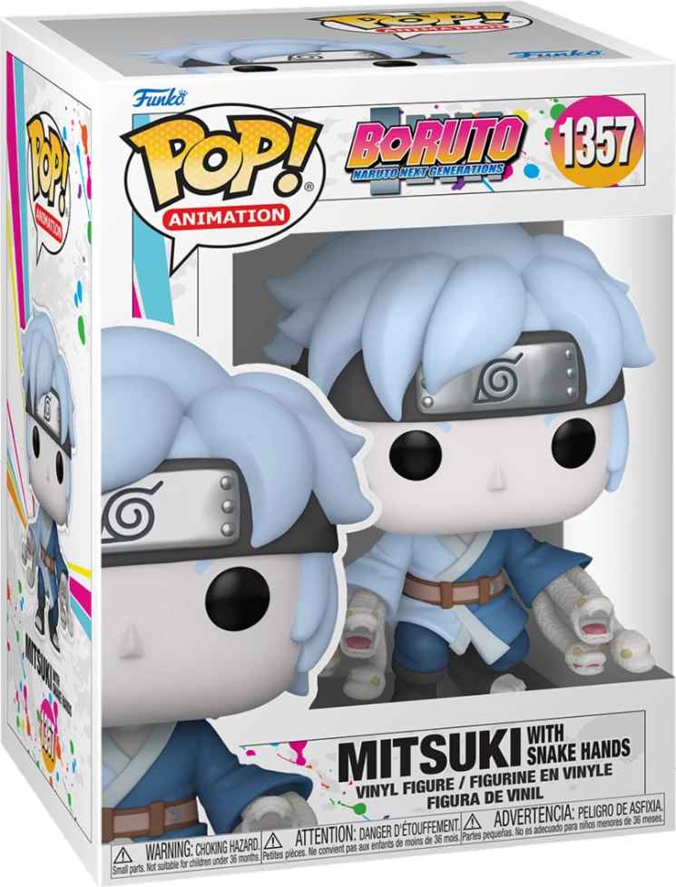 Figurinë Funko Pop Animation Boruto Mitsuki me duar gjarpri