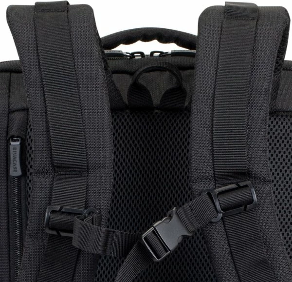 Shpinore për laptop RIVACASE 8461, deri 17.3\", rezistente ndaj ujit, 0.9 kg, e zezë