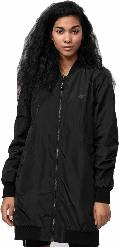 Jakne turistike 4f për femra, ngjyrë gri