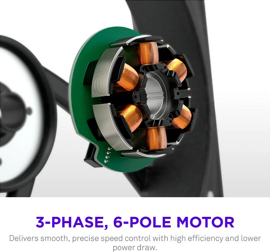 Ventilator për kasë NZXT F240X, 2x120mm, PWM, RGB, i zi