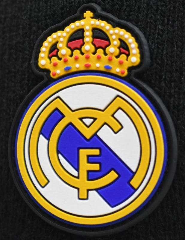 Kapelë reversible Real Madrid, unisex, bardhë/zezë