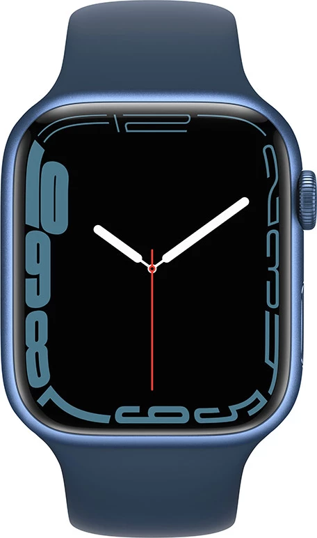 Smartwatch Apple Watch Series 7 45mm alumini blu, rrip sport Abyss Blue