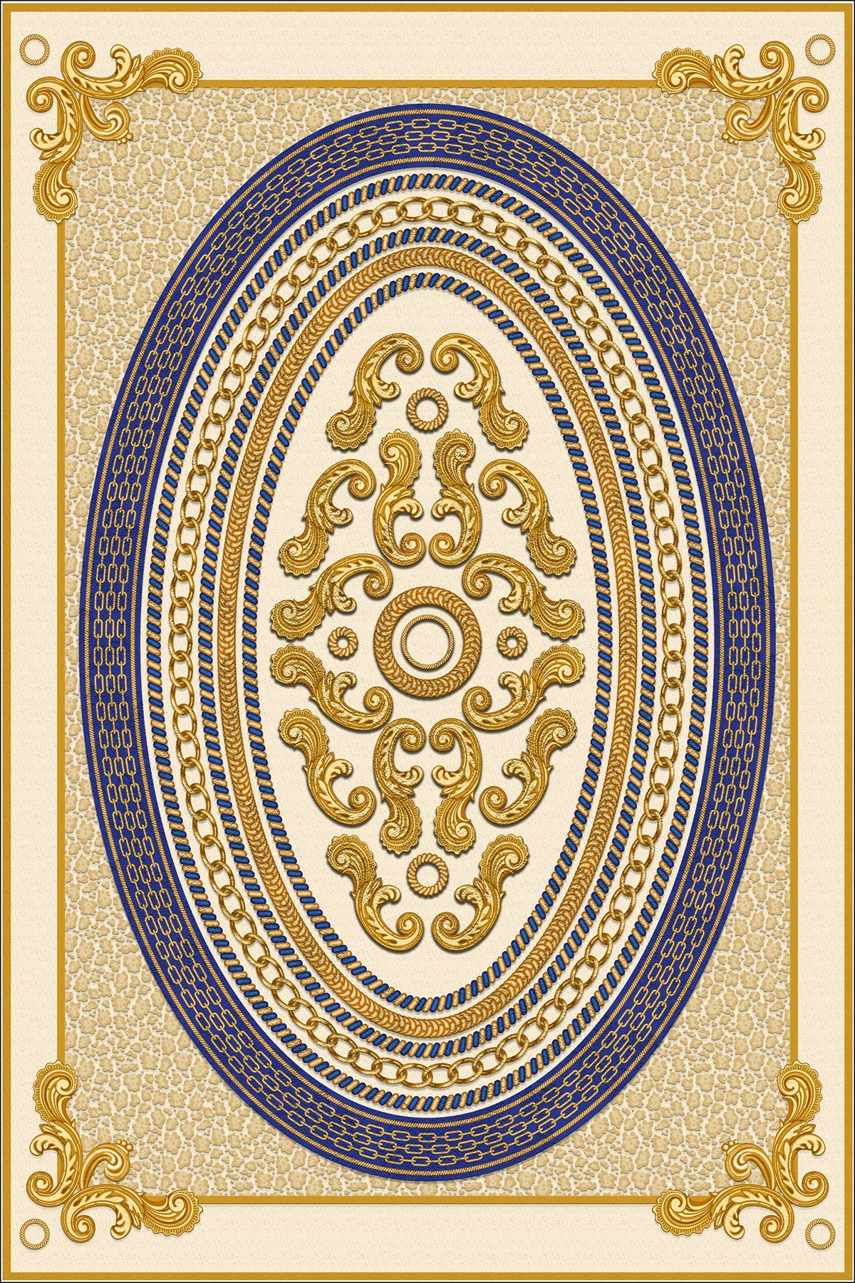 Qilim korridori, shumëngjyrësh, Conceptum Hypnose CT-1191, 80x150cm