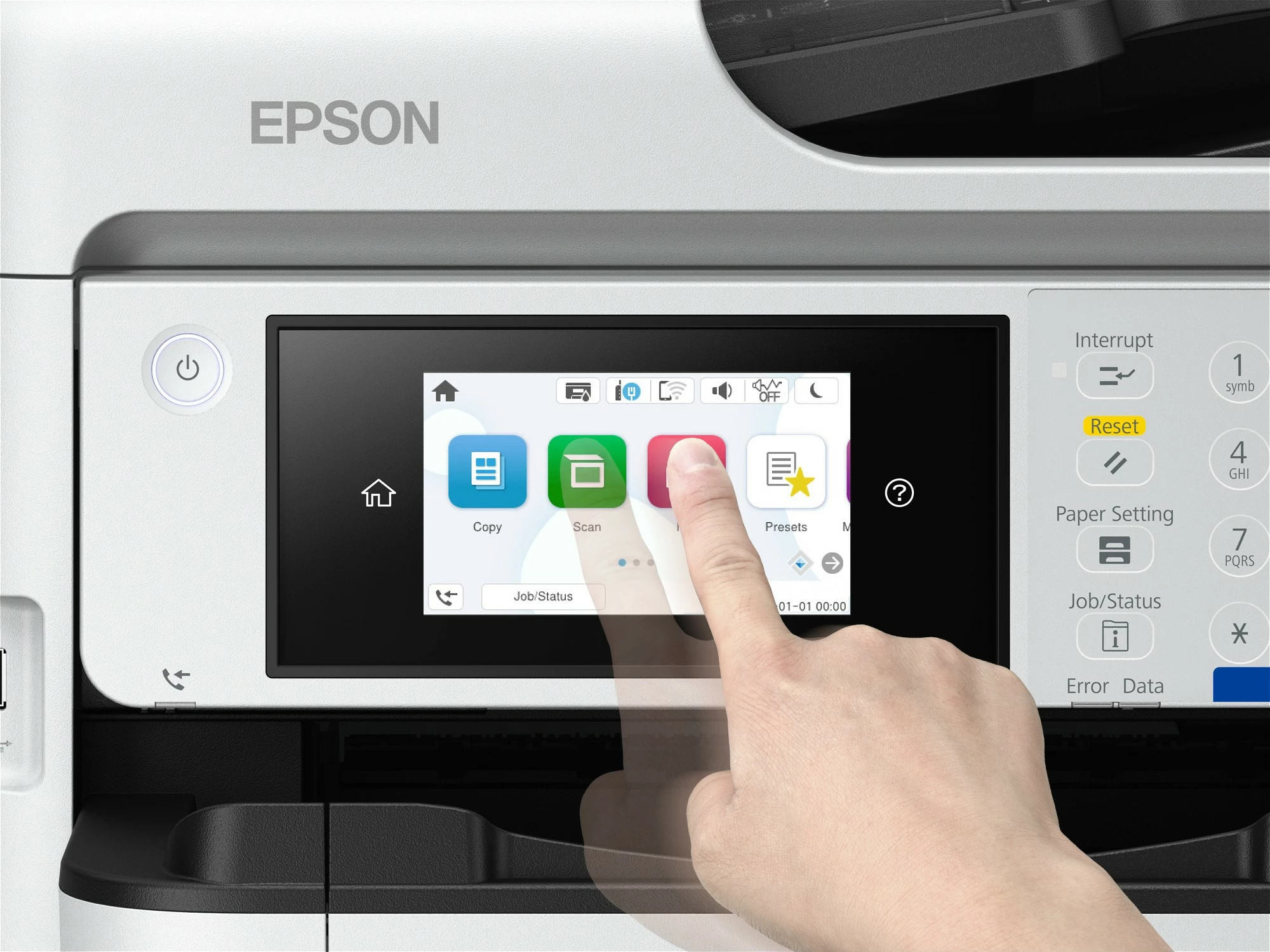Printer multifunksional Epson WorkForce Pro EM-C800RDWF, inkjet, A4, i bardhë