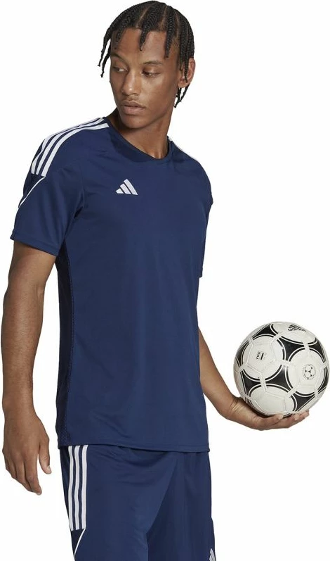 Fanellë futbolli adidas për meshkuj, ngjyrë blu marine [Madhësia: XXL]