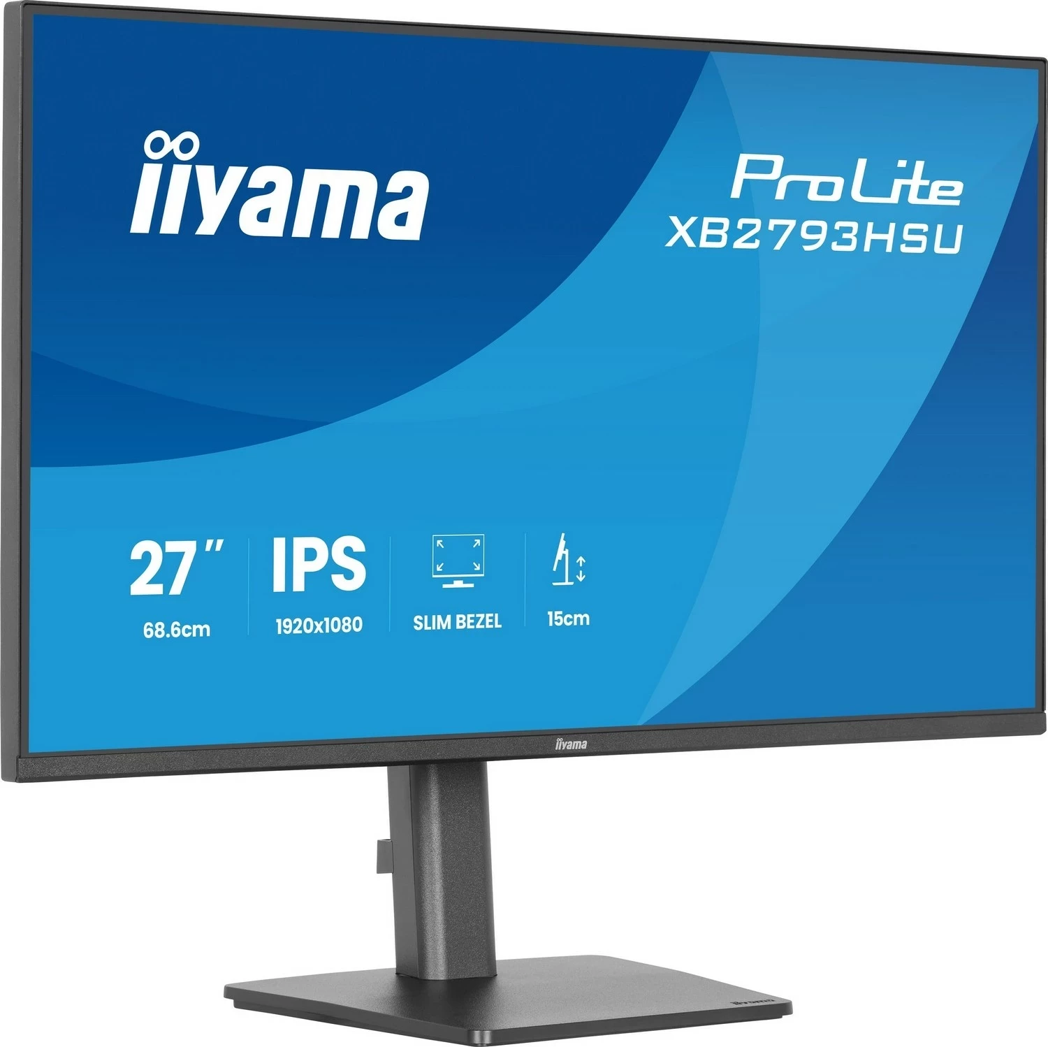Monitor iiyama ProLite XB2793HSU-B1, 27 inch, Full HD, IPS, LED, e zi