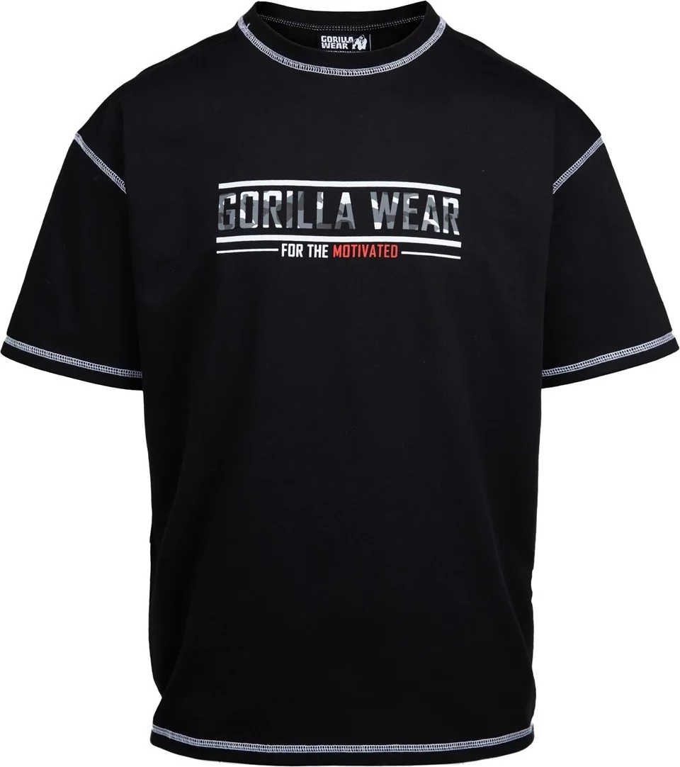 Saginaw Oversized T-Shirt - Black [Madhësia: S]