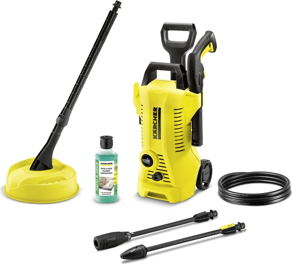 Pastrues me presion Karcher K 2 POWER CONTROL HOME, Elektrik, 360 l/h, Zi, Verdhë