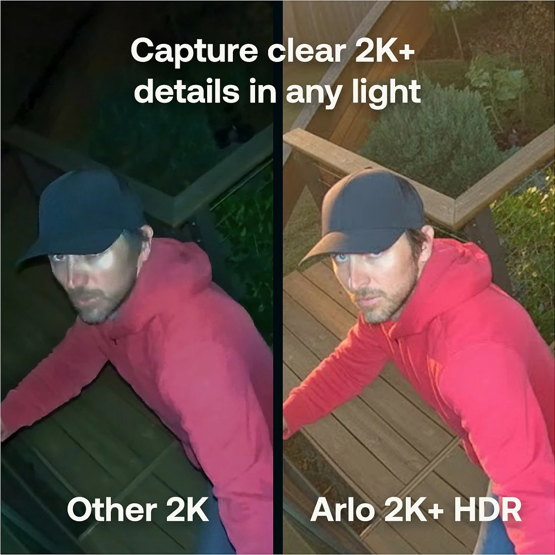 Kamerë sigurie ARLO Pro 6 2K+ (x2), IP Outdoor, Wired & Wireless, 160°, Night Vision me ngjyra, e bardhë