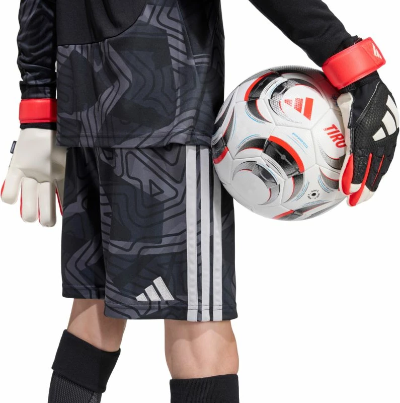 Shorce portieri për fëmijë adidas Tiro 26 Competition KC5468, të zeza/gri [Madhësia: 128 cm]