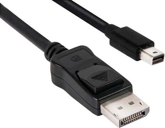 Kabllo DisplayPort Club3D MiniDP 1.4 në DP 1.4, 2m, e zezë