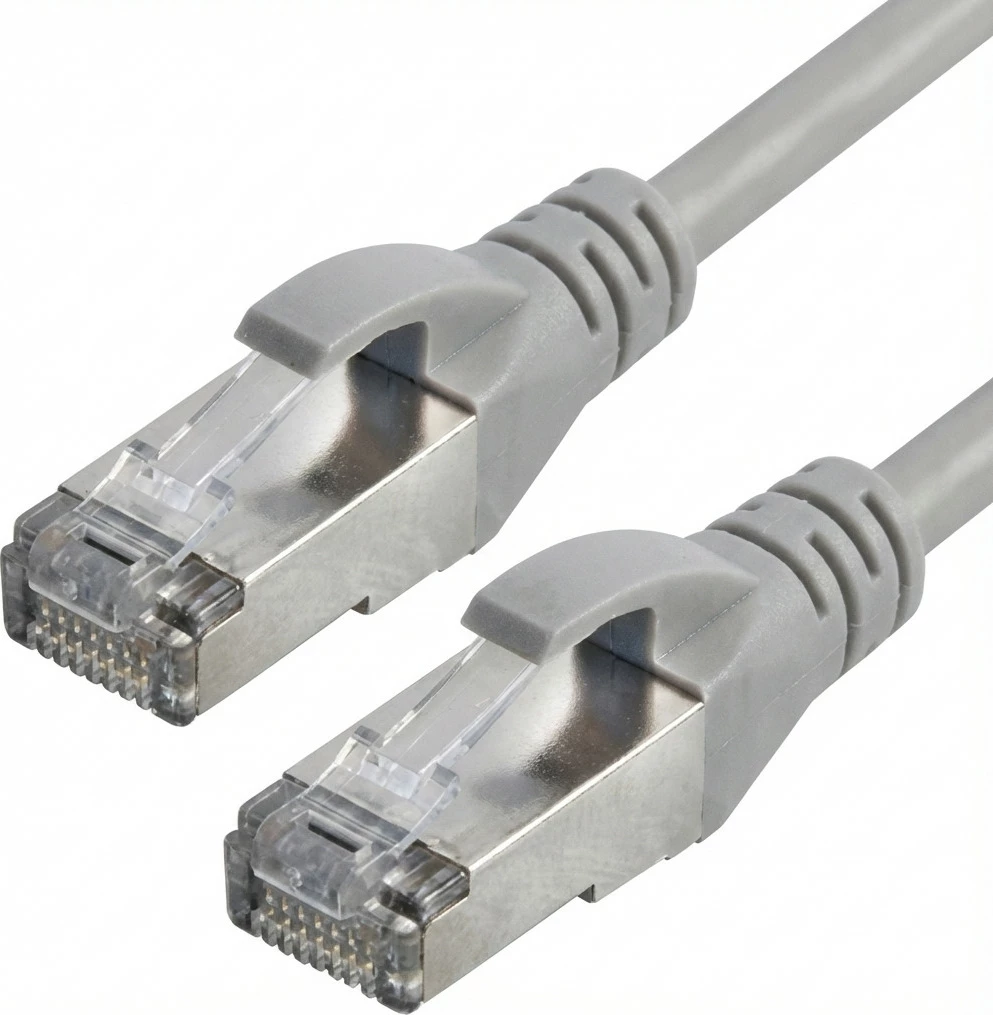 Kabllo rrjeti Captiva CAT6a, Ethernet/LAN, 2m, gri