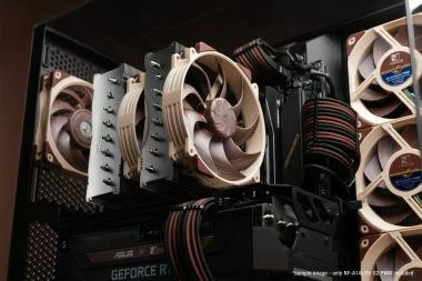 Ventilator për kasë Noctua NF-A14X25R G2 PWM, 14 cm, Kafe