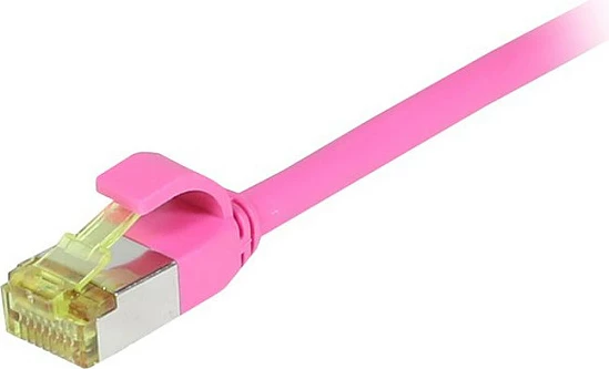 Kabllo rrjeti Synergy21 RJ45 CAT6A 2m 500MHz S/FTP slim 4.5mm magenta