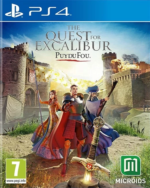 Lojë PS4 Microids The Quest for Excalibur - Puy du Fou, PEGI 7
