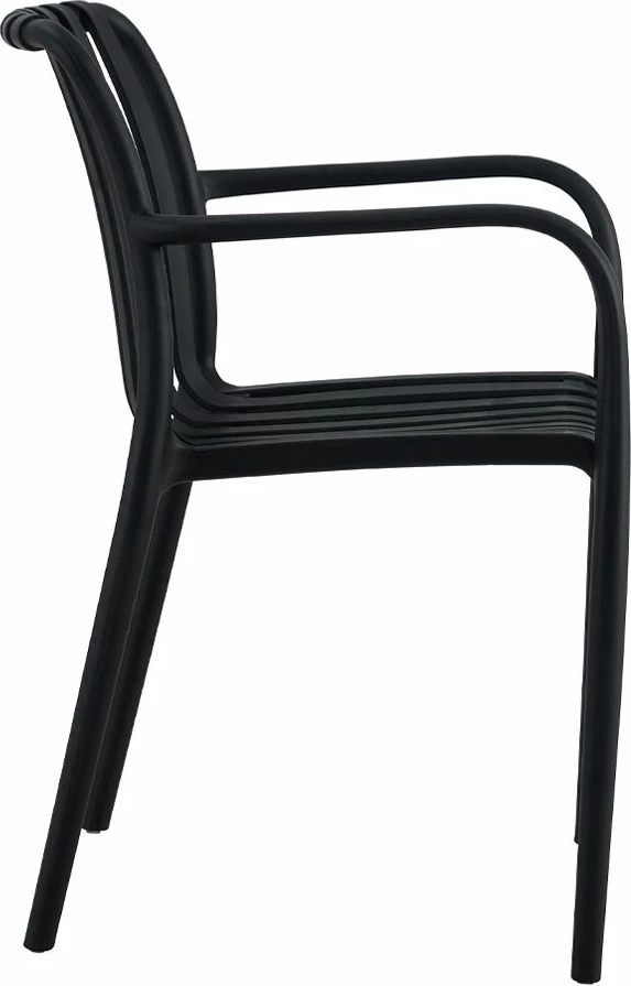 Karrige Sticky, e zezë, 55x61x81 cm