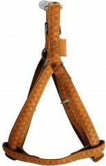 Harnas për qen Zolux Mac Leather 25 mm, 45-75 cm, e verdhë