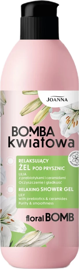 Xhel për dush për femra Joanna Flower Bomb Lilac 500ml