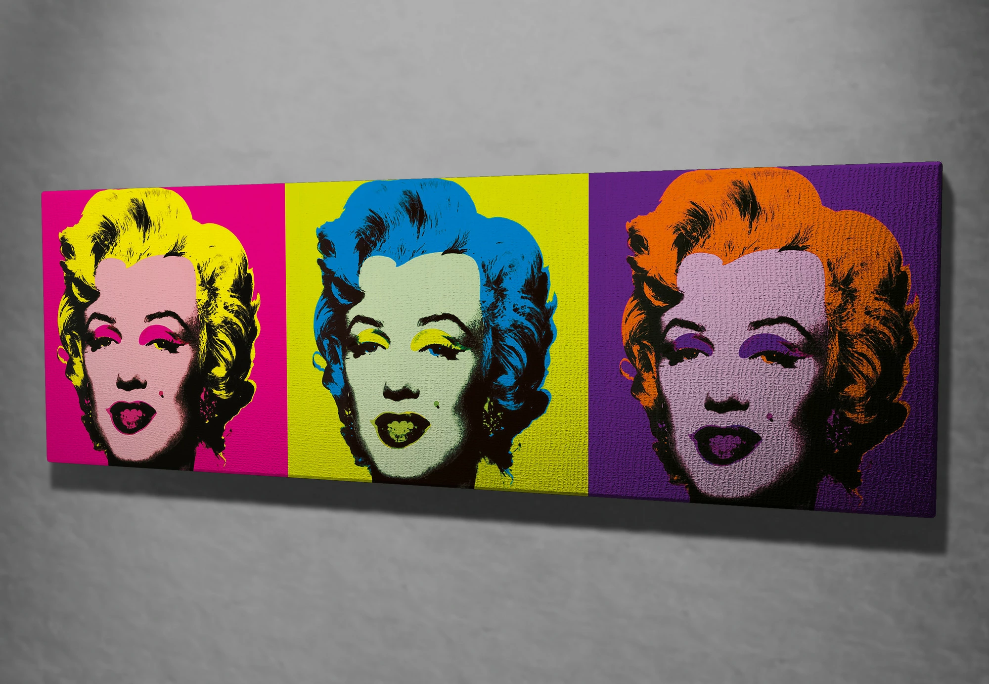 Pikturë dekorative në kanavacë, Wallity, PC059, shumëngjyrëshe, 30x80cm