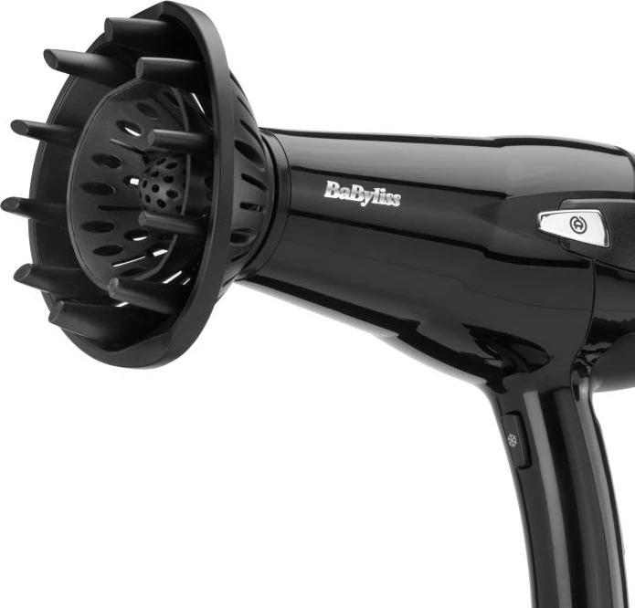 Tharëse flokësh BaByliss Cordkeeper 2000W D374DE, e zezë