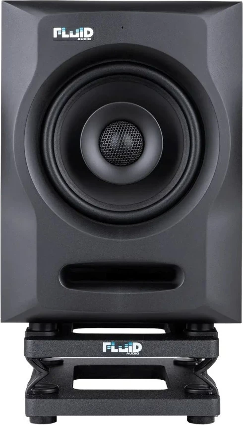 Stenda për monitorë studio Fluid Audio DS5, 4-5 inç, Plastike, Zezë, Set 2 copë