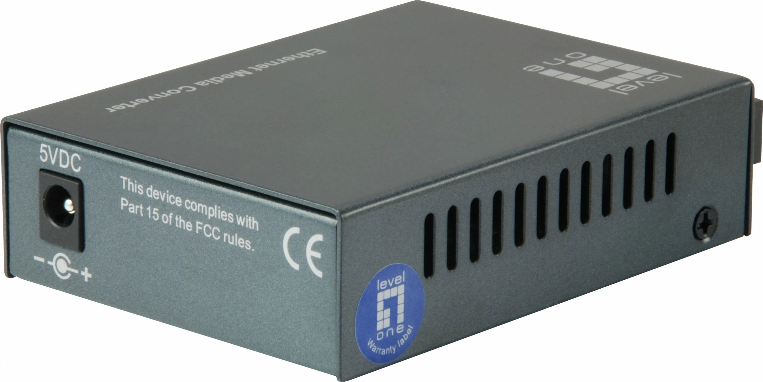 Konverter rrjeti LevelOne RJ45 në SC, Fast Ethernet, Single-Mode Fiber, 20km