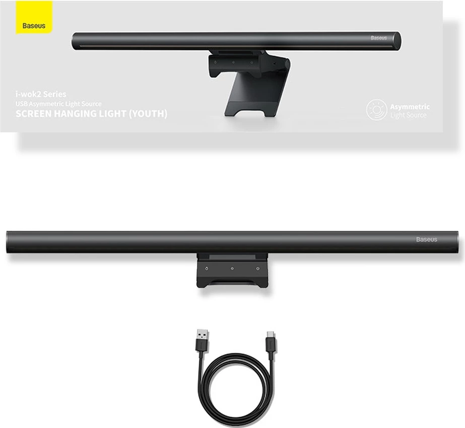 Llambë LED për monitor Baseus i-wok2, DGIW000101, e zezë