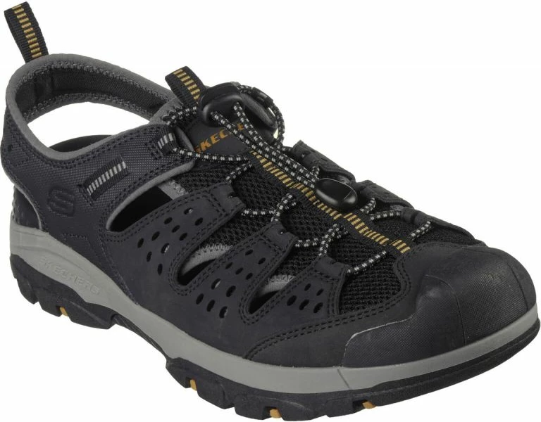 Sandale për meshkuj Skechers, të zeza [Madhësia: 44]
