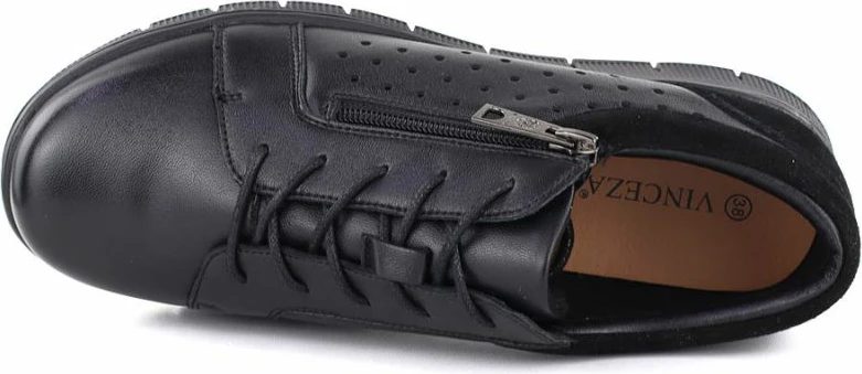 Këpucë me platformë për femra Vinceza 39977, të zeza