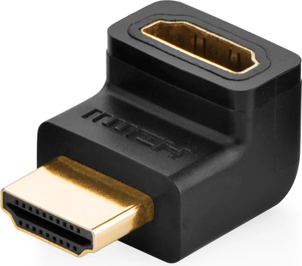Adapter HDMI Ugreen HD112, mashkull në femër, 4K 60Hz, i zi
