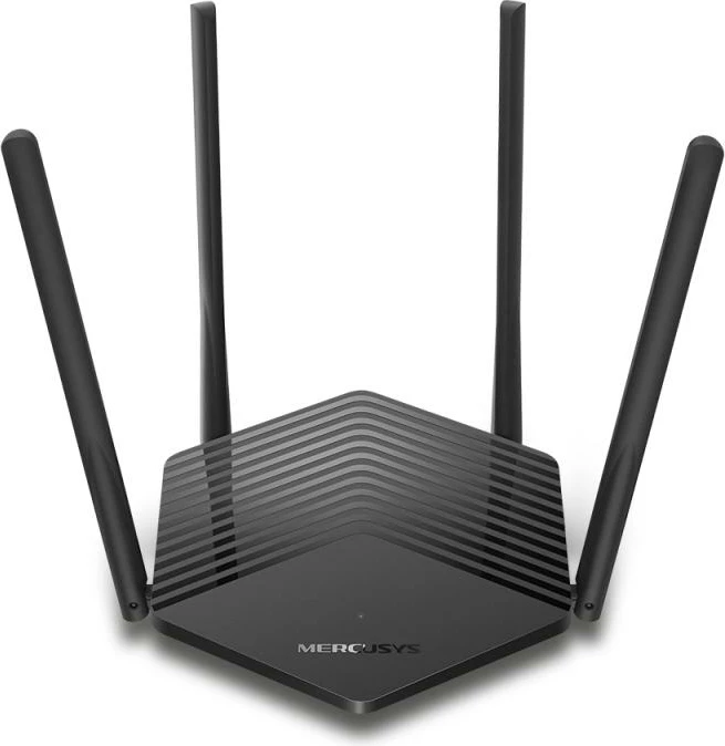 Router Wi‑Fi, Mercusys MR60X, deri 1.54 Gbps, 4 antena, i zi
