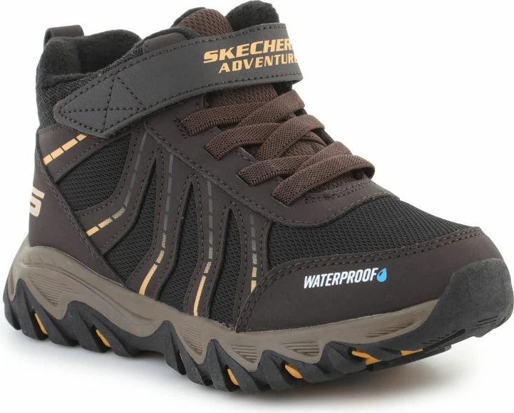 Atlete për fëmijë Skechers, të zeza/kafe