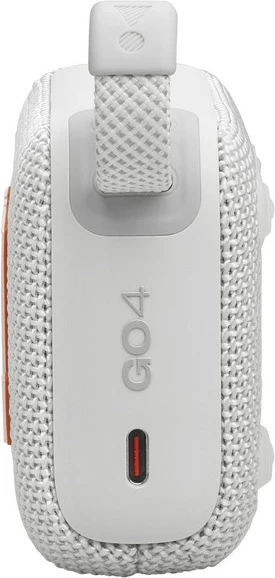 Altoparlant portativ Bluetooth JBL GO 4, IP67, 5 orë, bardhë