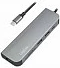 Hub USB-C LogiLink UA0343, HDMI, 2x USB-A, USB-C PD, lexues SD/microSD, alumin