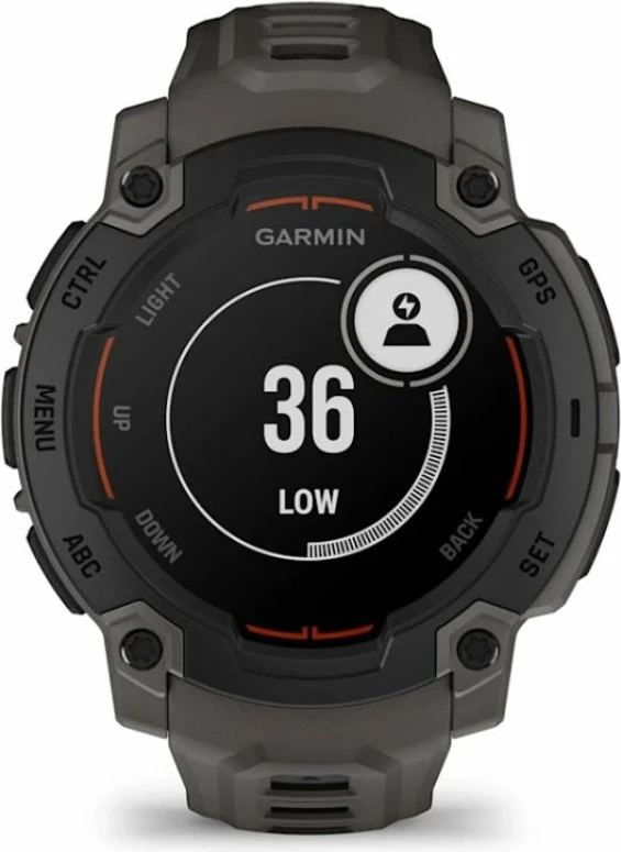 Smartwatch Garmin unisex, e zezë